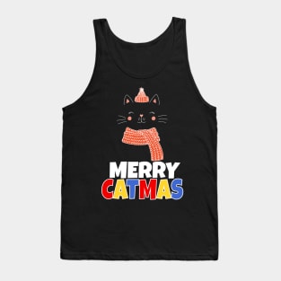 Merry Catmas Tank Top